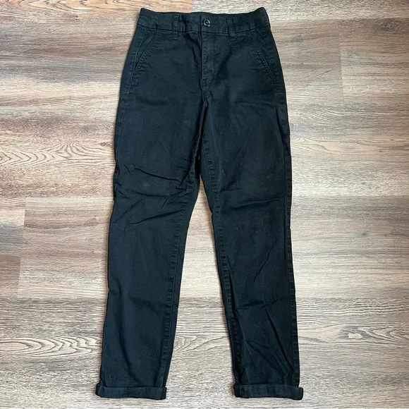 American Eagle Outfitters Black Super Stretch Pants - Picture 1 of 7